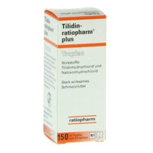 Tilidin Tropfen 50/4mg von Ratiopharm 150 ml